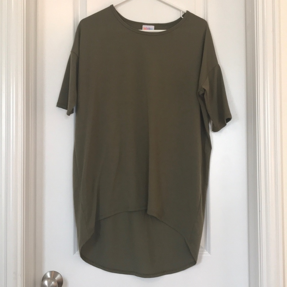 Solid Army Green Lularoe Irma